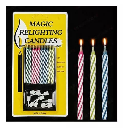 Velas Mágicas para Pastel