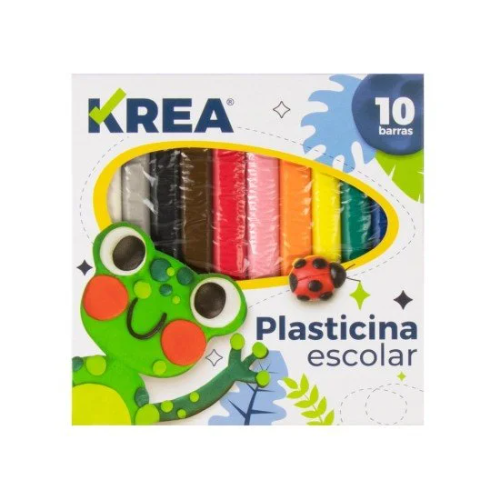 Caja de Plasticina Krea 10 colores