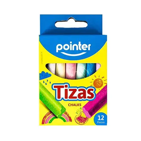 Barra de Tizas de Colores Pointer