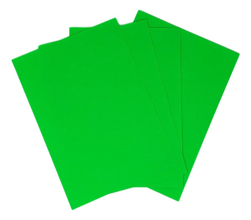Hoja de Foamy Fast liso Verde Limon