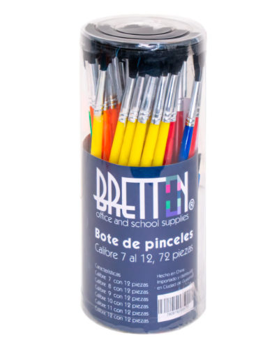 Pincel punta redonda Bretton