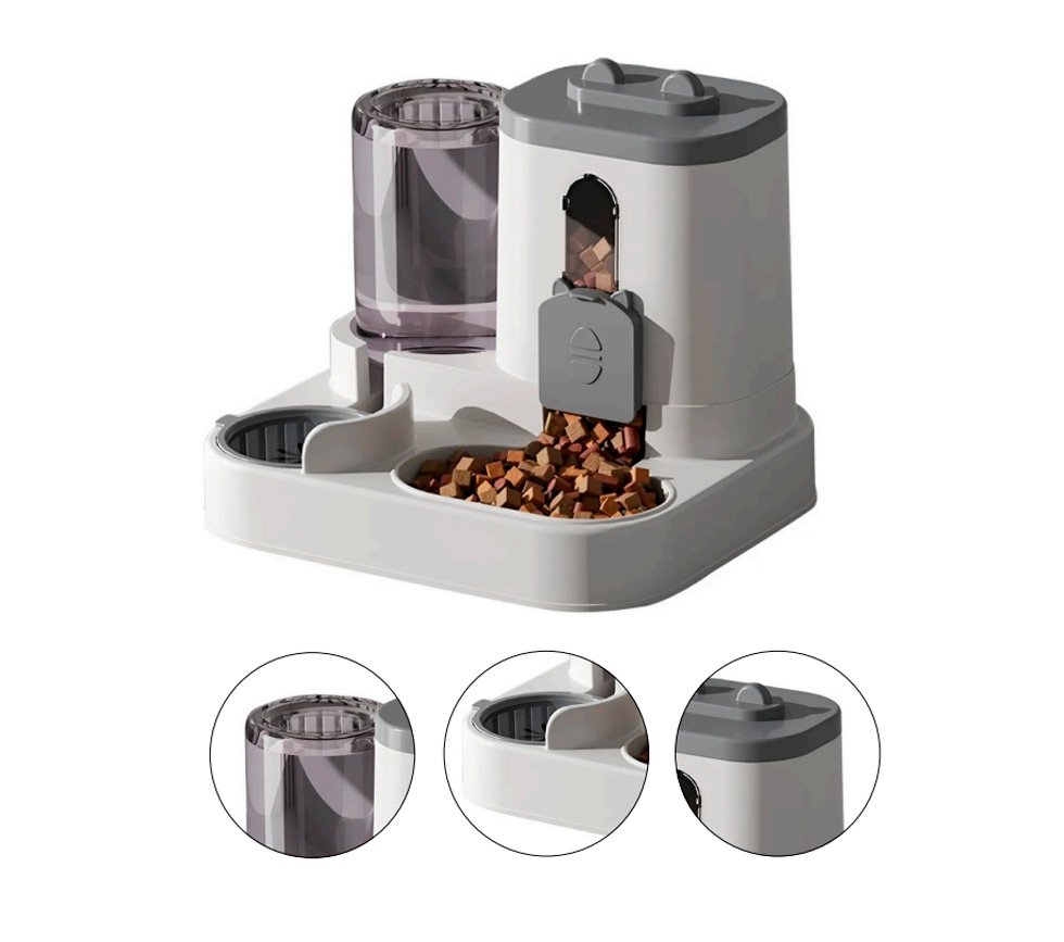 DISPENSADOR DE COMIDA PARA MASCOTAS