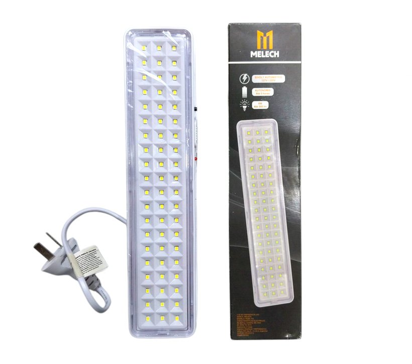 LUZ DE EMERGENCIA 60 LED 1200mAh