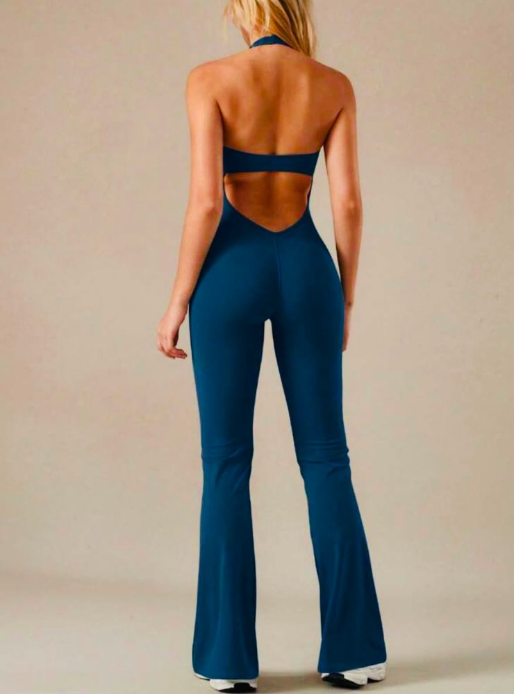 Contour Flare Bodysuit S Azul