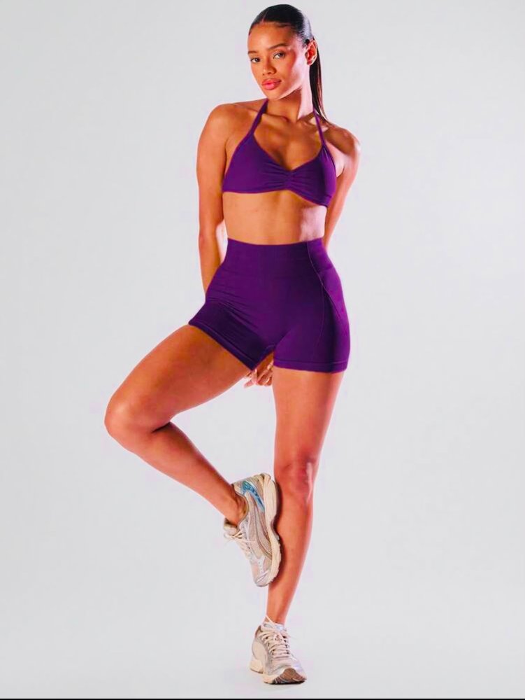 Contour V Short M Morado