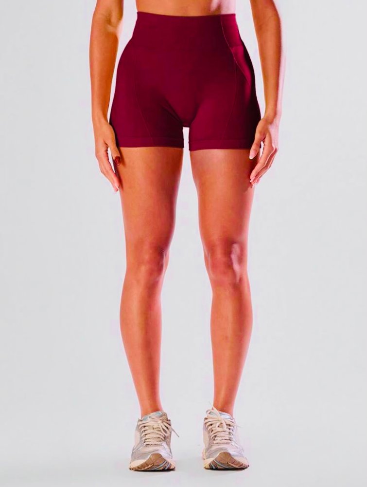 Musera Contour Short M Rojo vino