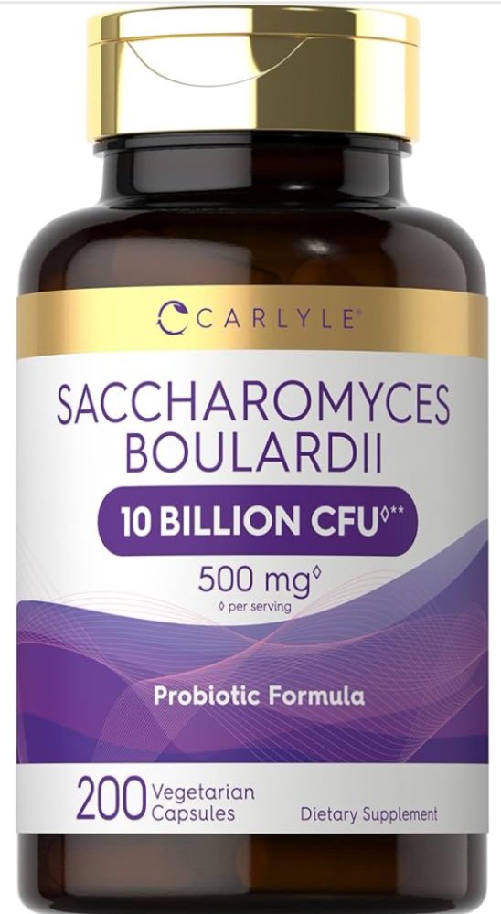 Probióticos y prebióticos Saccharomyces Boulardi