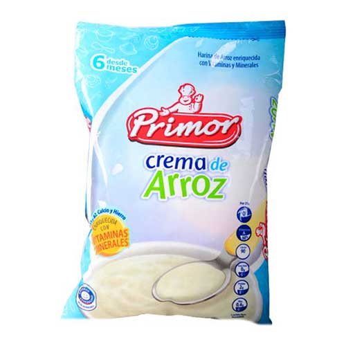 Crema de arroz primor