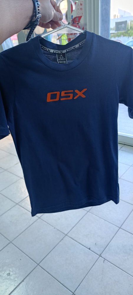 REMERA OSX AZUL ALGODON