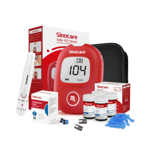 Kit Glucómetro + Lancetas SinoCare