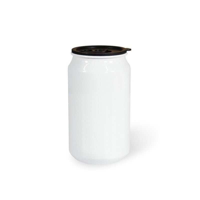 Lata de soda blanca sublimable 12onz