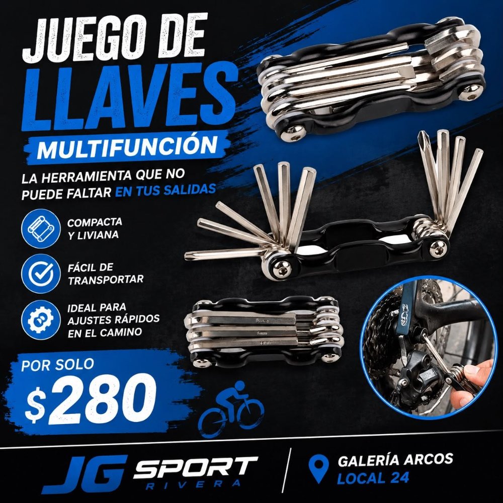 juego de llaves para bike