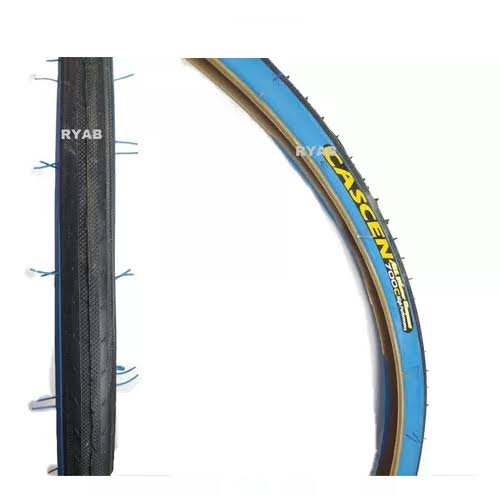 Cubierta Semitubo Cascen 700x23c O 23-622 Negro