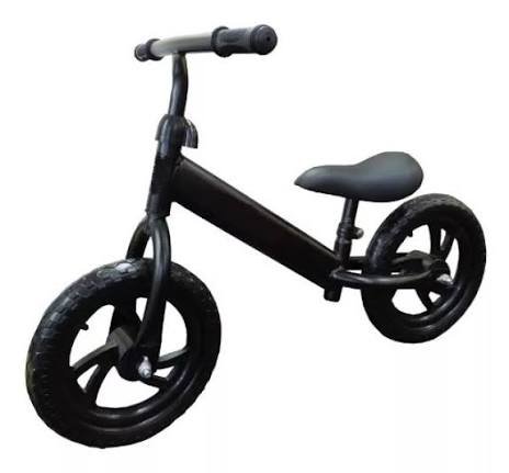 Bicicleta sin pedal negra