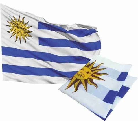 bandera 120 x 180 uruguay