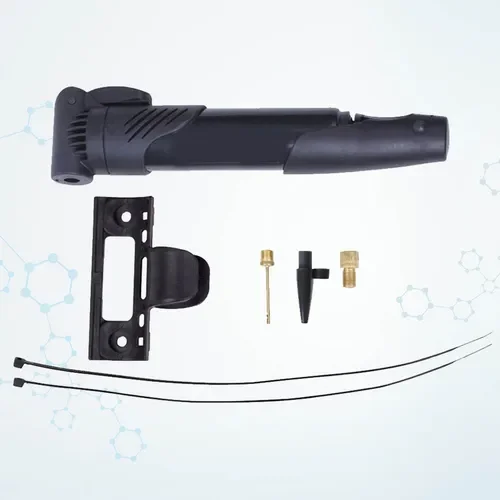 Inflador Mini pum, válvula fina gruesa, pinchos de pelota