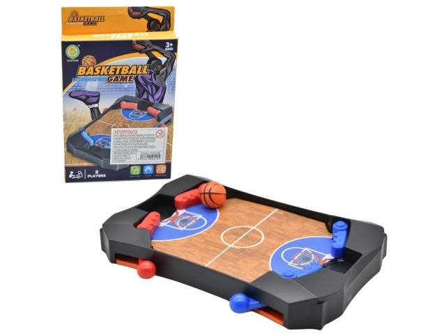 Juego de mesa mini básquet con bola 19x14cm