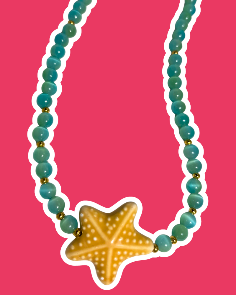 Collar Turquesa Estrella Marina