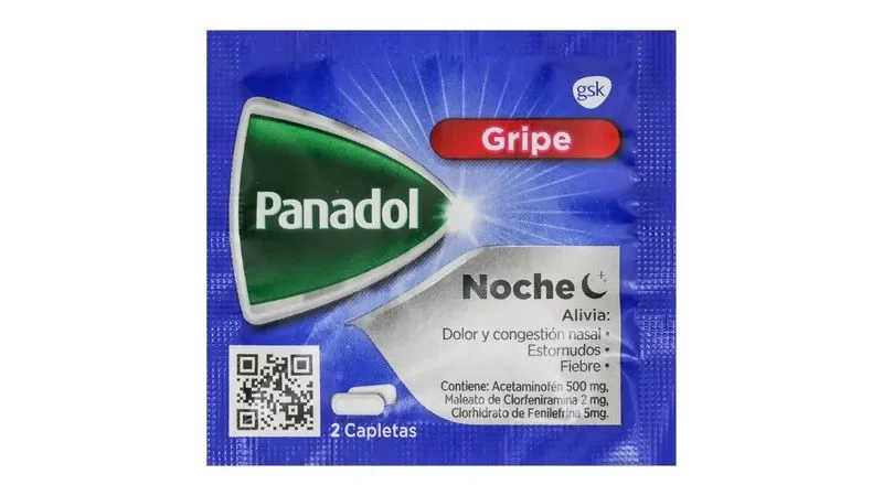 Panadol gripe noche
