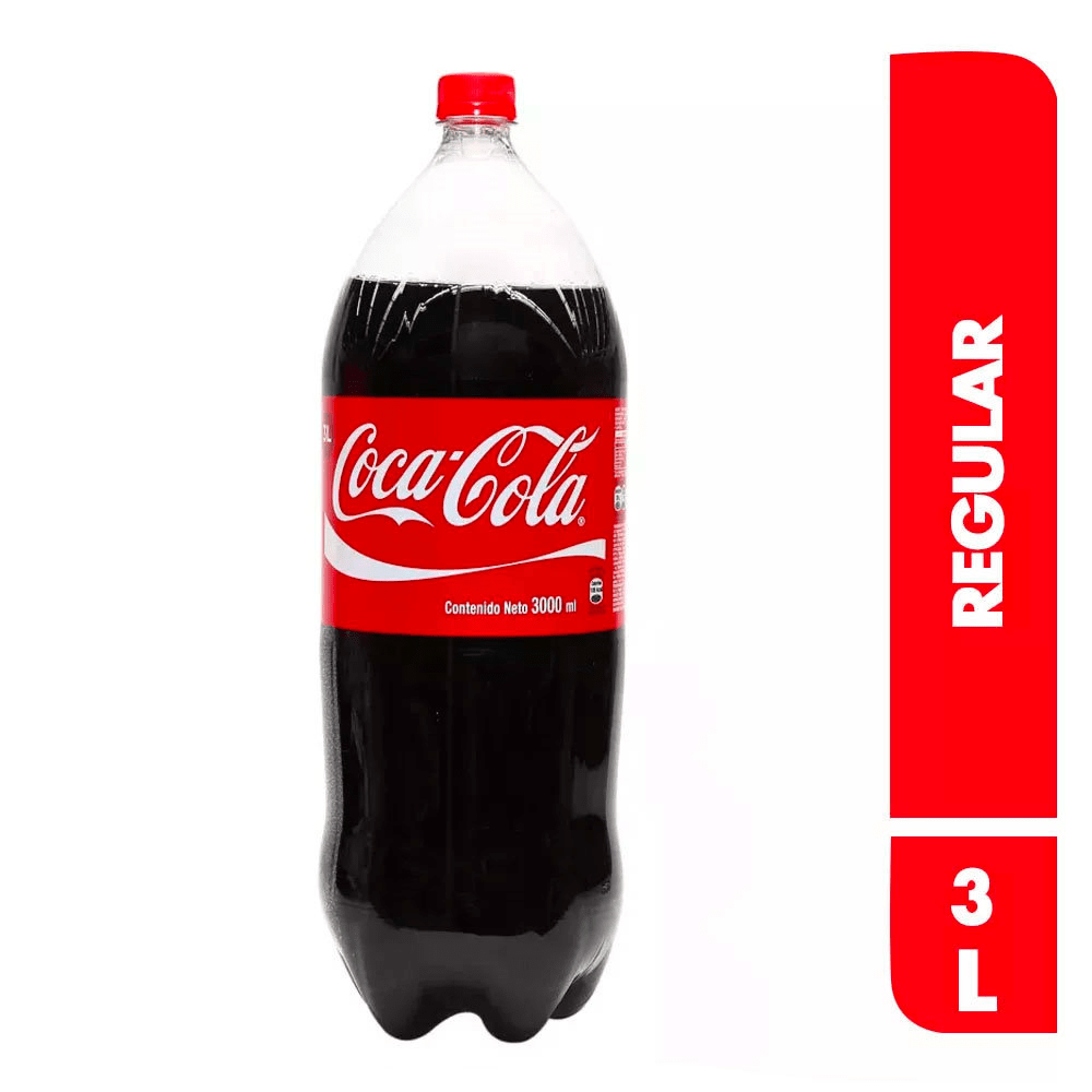 coca cola 3 LT