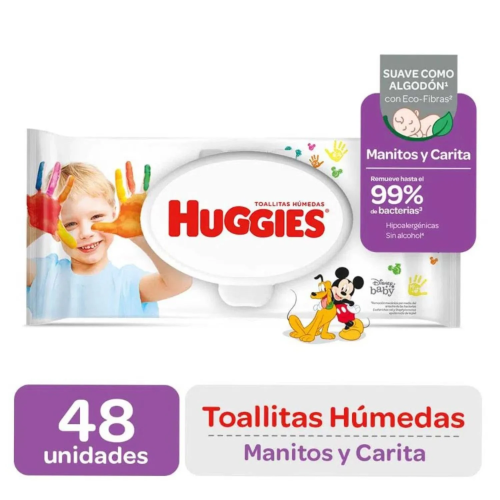 HUGGES TUALLAS HUMEDAS