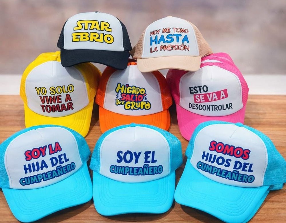 Gorra Trucker Frente Blanco