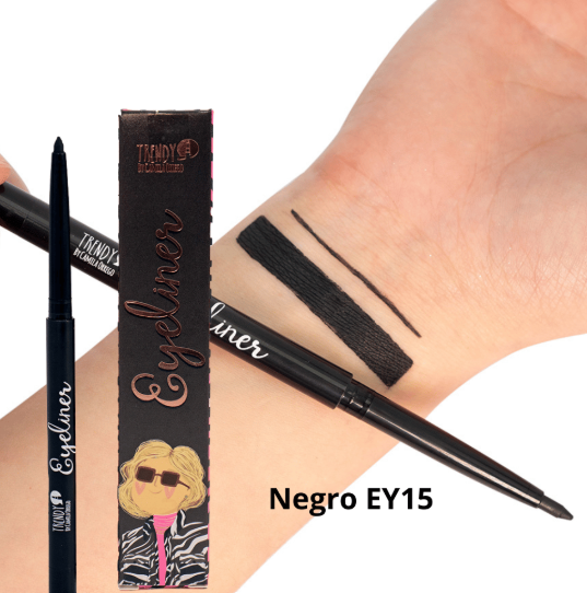 Lápiz de Ojos Negro Intenso Trendy