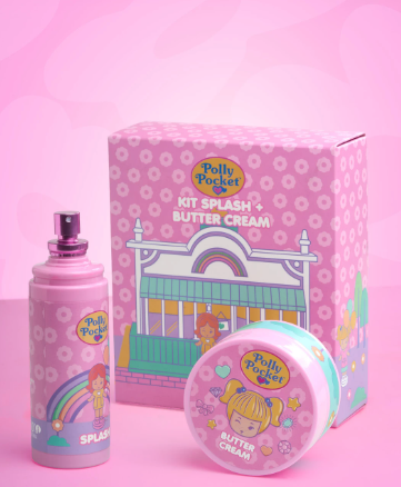 Kit Corporal Polly Pocket Rosado Trendy