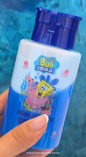 Desmaquillante Bifasico Bob Esponja Trendy