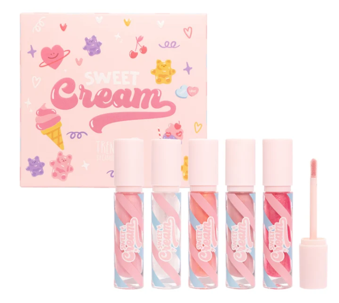 Kit X5 De Labios Sweet Cream Trendy