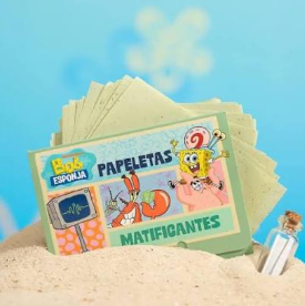 Papeletas Anti-Grasa Bob Esponja Trendy