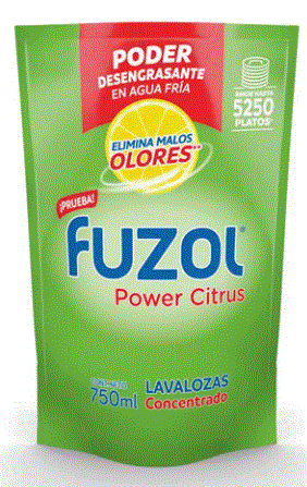 LAVALOZA FUZOL POWER CITRUS 750CC