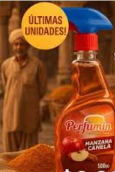 PERFUME TELAS MANZANA CANELA 500CC