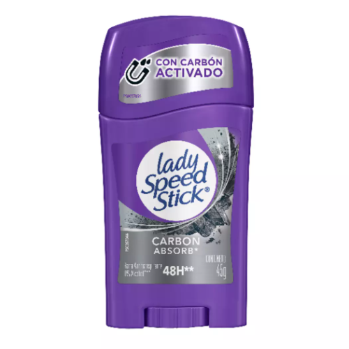 LADY SPEED STICK DESODORANTE CARBON BARRA