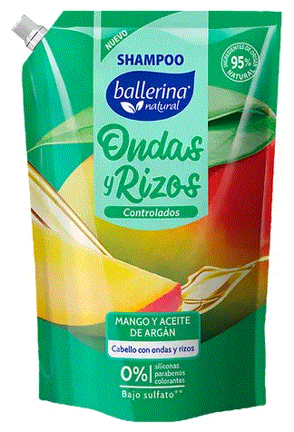 SHAMPOO BALLERINA ONDAS Y RIZOS