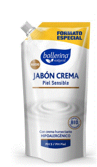 BALLERINA JABON CREMA 450ML