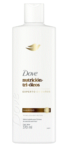 SHAMPOO DOVE  NUTRICION TRI-OLEOS 350ML