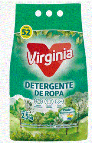 DETERGENTE VIRGINIA POLVO 2.5KL