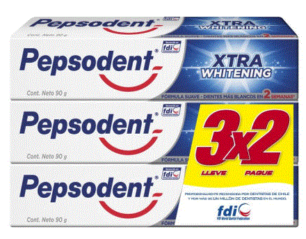PASTA PEPSODENT X3