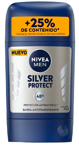 DESODORANTE NIVEA MEN SILVER 54G