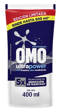 OMO LIQUIDO 400ML