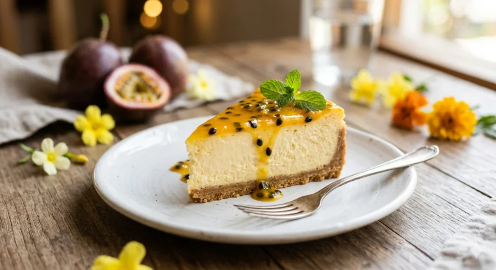 CHEESECAKE DE MARACUYA