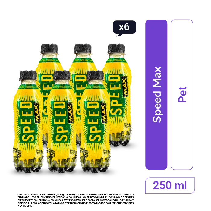 SPEED MAX PET 250ml