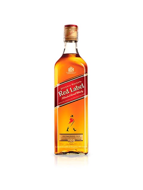 WHISKY RED LABEL BOTELLA