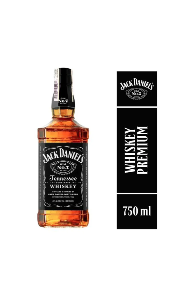 WHISKY JACK DANIELS BOTELLA