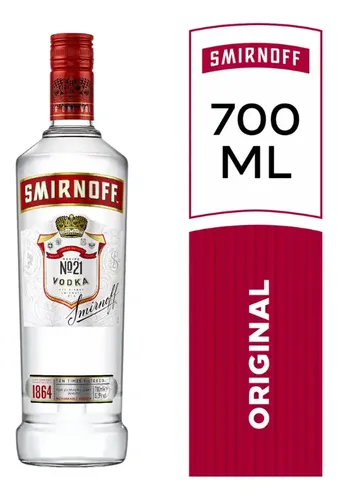 VODKA SMIRNOFF BOTELLA