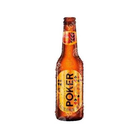 CERVEZA POKER BOTELLA 330