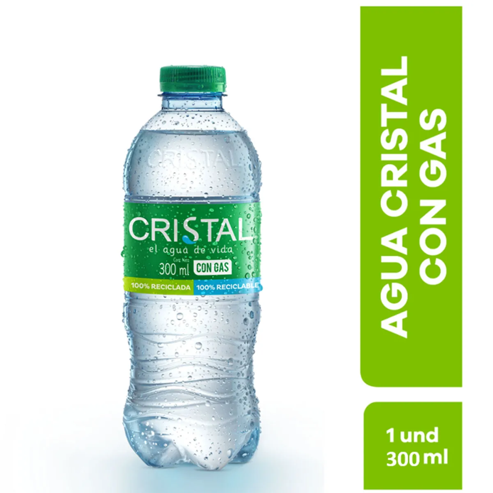 AGUA CON GAS 300 ML