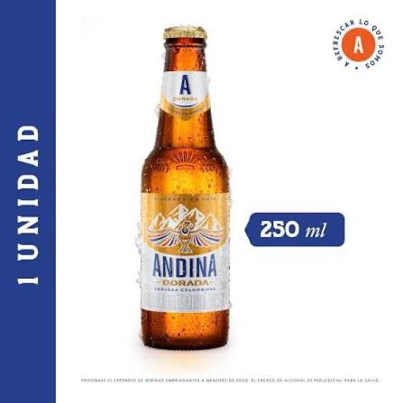 CERVEZA ANDINA BOTELLA 250 ml