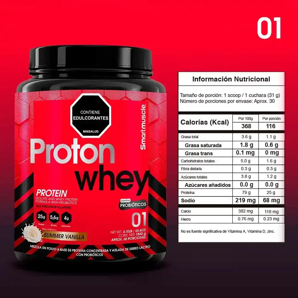 PROTON WHEY 2 LBS - VAINILLA